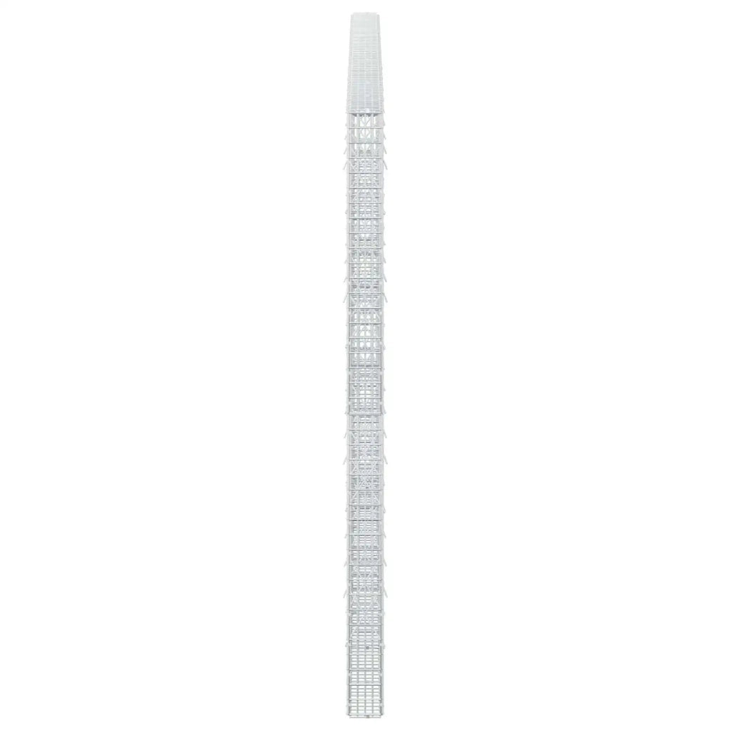 Gabione con Filo da 5 mm e Rete da 5x2,5 cm 450x10x200 cm 3463539