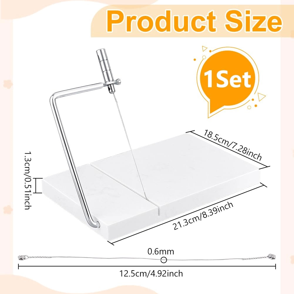 Portasapone con base in marmo, acciaio inossidabile, dimensioni 18,5x21,3 cm