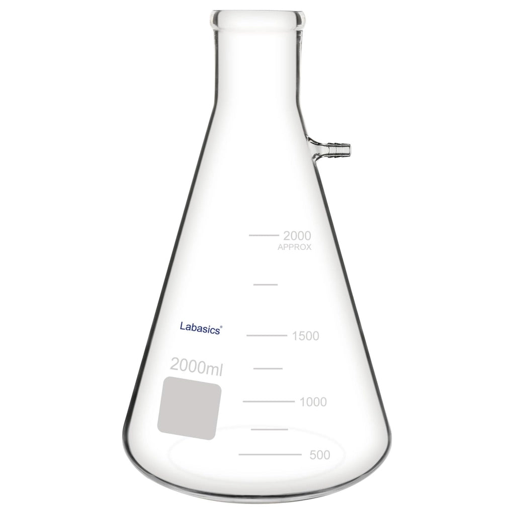 Bottiglia filtrante, in vetro borosilicato, capacità 2000 ml, trasparente