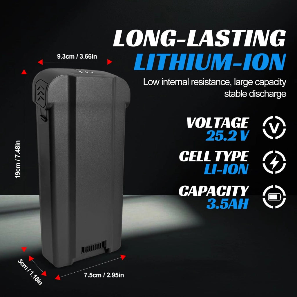Batteria di ricambio da 25,2 V e 3500 mAh per aspirapolvere Bissell PowerClean