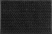 Tappetino antiscivolo per interni ed esterni, modello Duo Charcoal, 50x75 cm, colore nero