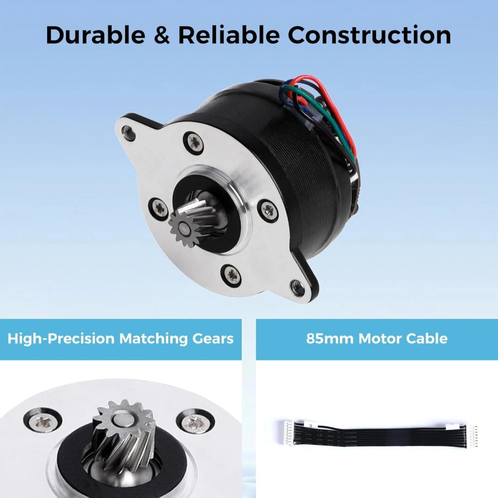 Extrudermotor, motore passo-passo circolare, 12 denti, ricambio per la serie K2
