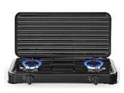 FORNELLO GAS 2 FUOCHI- - mm.577x278X53h. - 1 pezzi SYNTESY