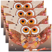 Set di 4 tovagliette Uil, 45x30 cm, in poliestere