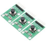 Modulo di navigazione a 5 direzioni, joystick 5D, confezione da 3, per Arduino