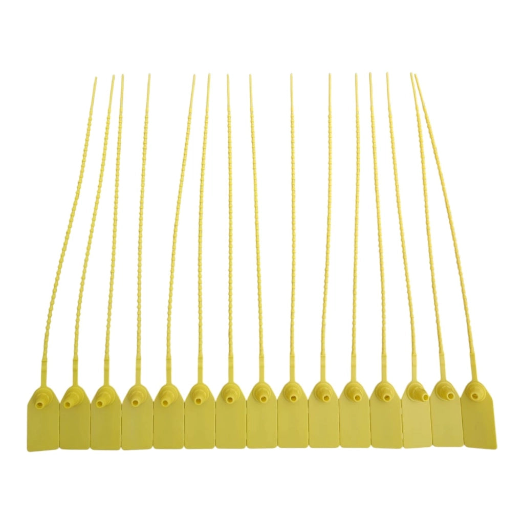 Sigilli di sicurezza, gialli, 1000 pezzi, 25 cm, numerati