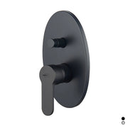 Miscelatore monocomando incasso doccia con deviatore - Serie Paco - Cromo
