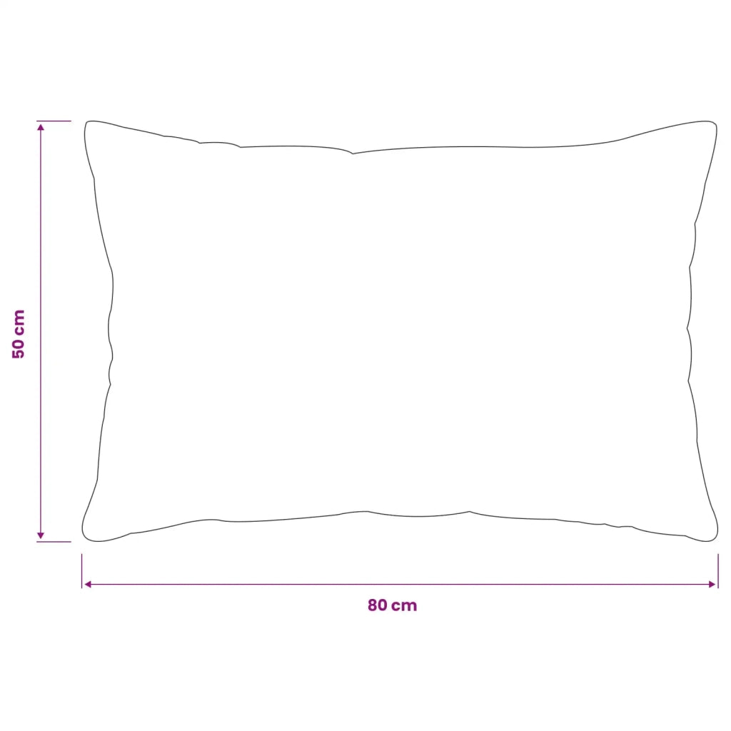 Federa 2 pz HEERLEN Rosa 50 x 80 cm Flanella 912153