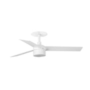 RUDDER RECESSED TEK S Ventilatore da soffitto bianco/frassino 4000K