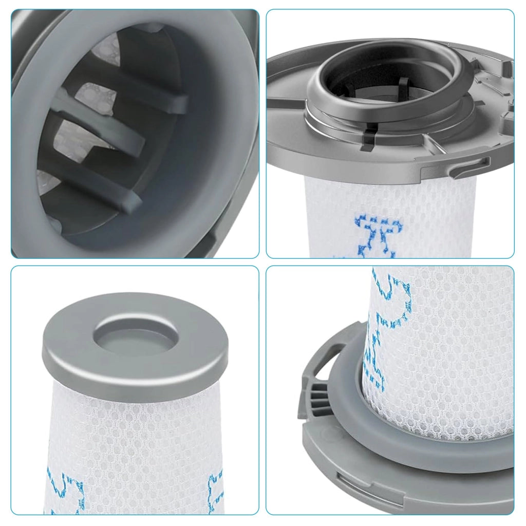 4 filtri per aspirapolvere Rowenta X-Force Flex 8.60 e X-PERT 6.60