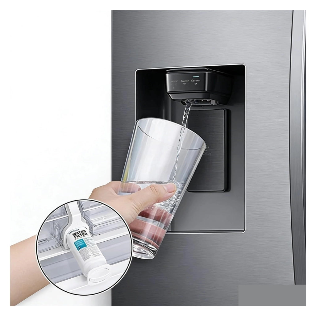 Filtri per l'acqua compatibili con Samsung DA97-17376B, confezione da 4 pezzi, certificati NSF