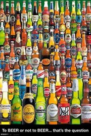 Poster "Birra o non birra", 61x91,5 cm, finitura lucida