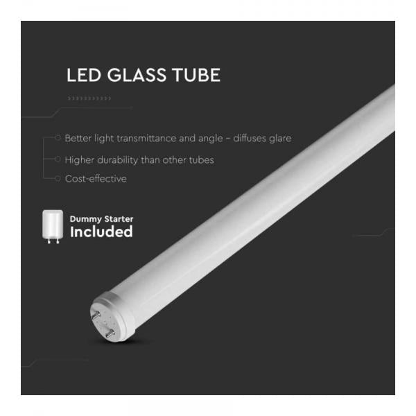 NEON LINEARE VETRO A LED 18W = 130W - 1200 MM - L.FREDDA