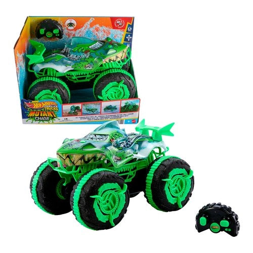 Radiocomando mattel jmm76 hot wheels monster trucks great bite 2,4 ghz