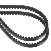 Confezione da 2 cinghie a V in EPDM, dentate, 17 mm x 215 cm