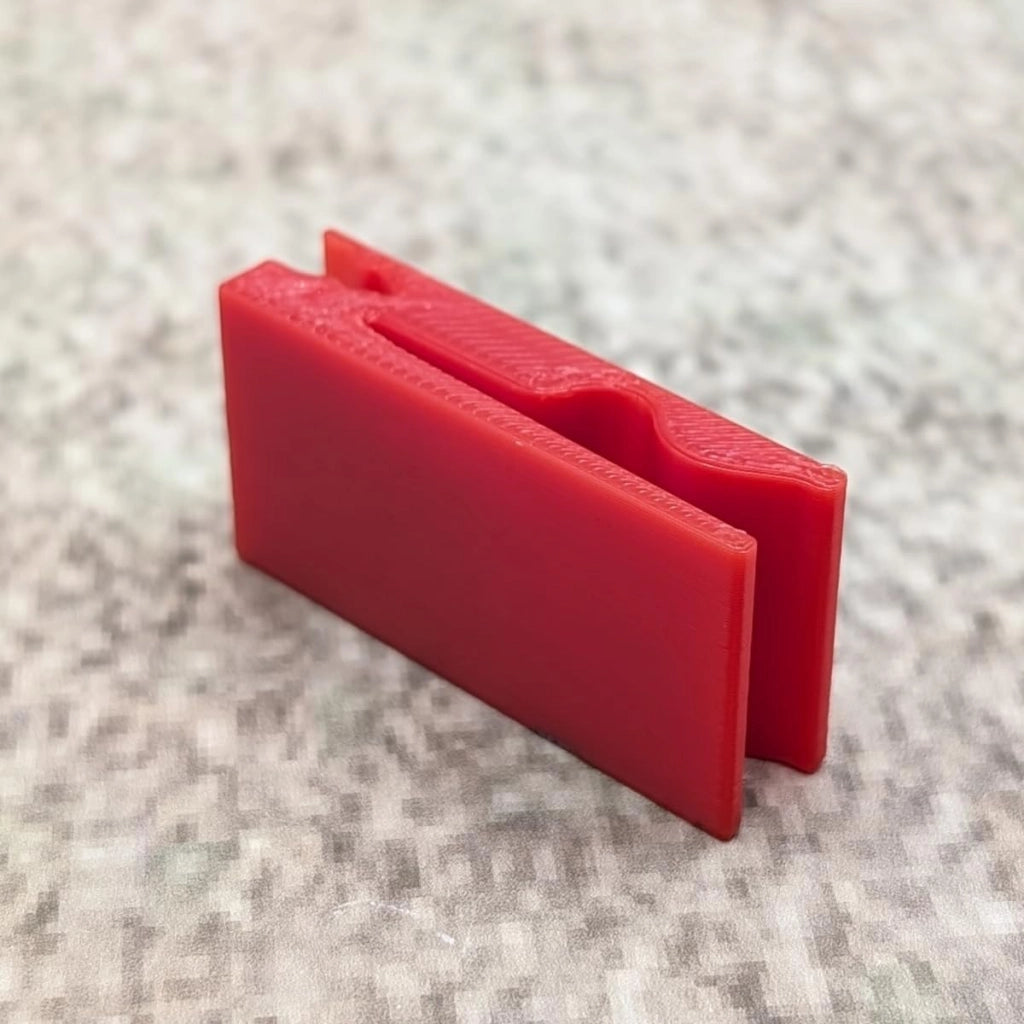 Clip di ricambio rosso per asse da stiro, supporto per cavi, 40 mm