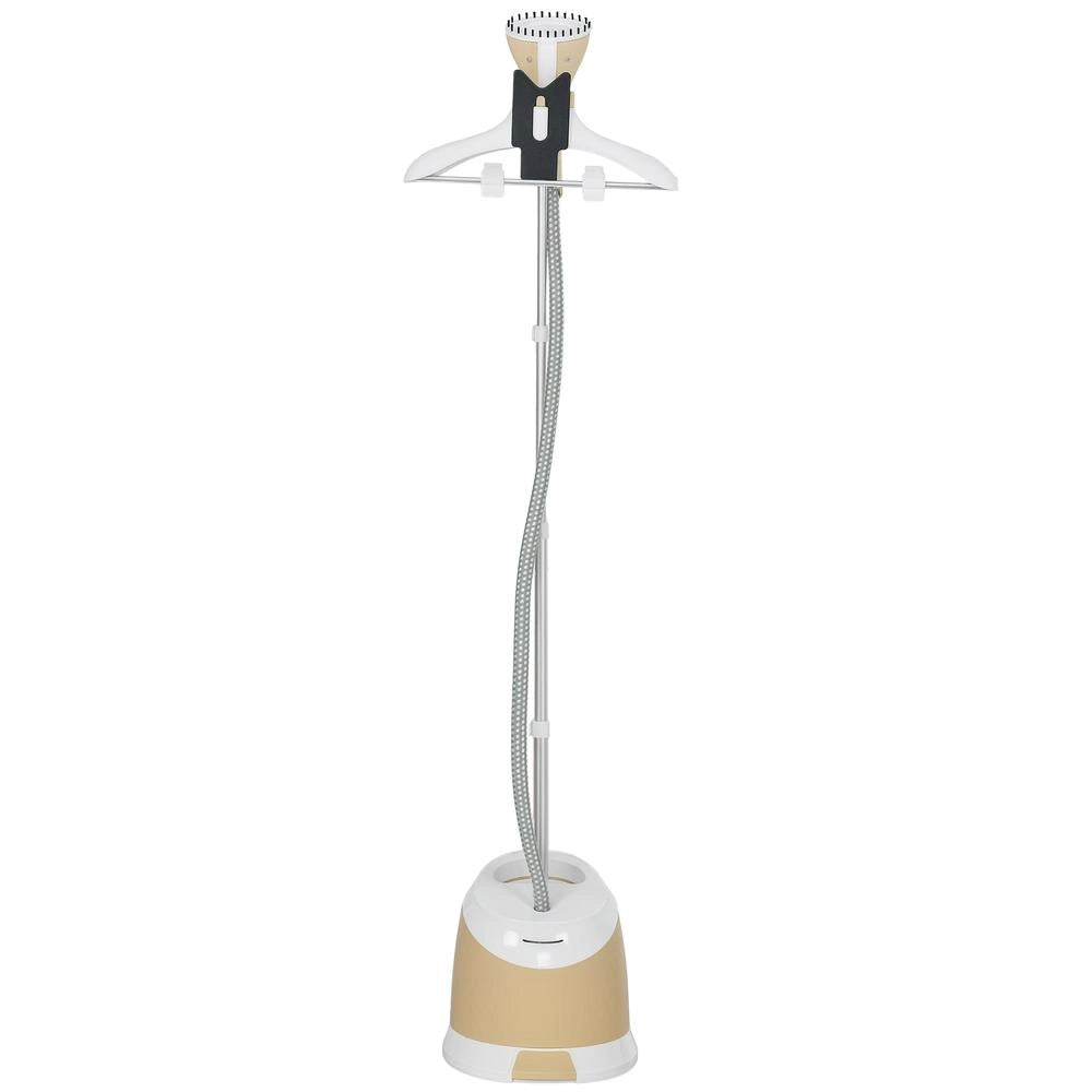 Stiratore Verticale a Vapore 1800W, Serbatoio 1,8L, Vapore 36g/min, Autonomia 50 min, 32x32x32 cm, Oro