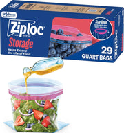 Sacchetti per alimenti, 29 pezzi, con fondo piatto, facili da riempire
