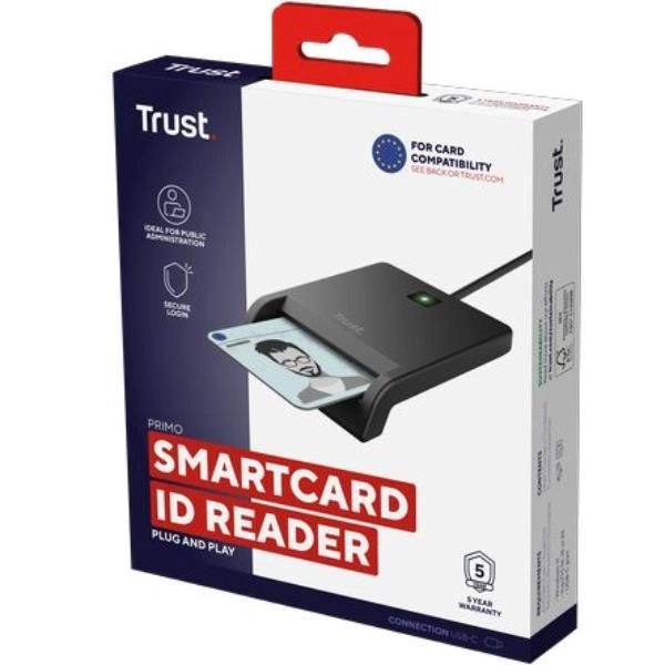 TRUST PRIMO USB-A  C DNI SMARTCARD READER