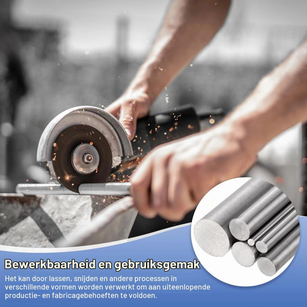 4 barre in titanio, diametro 1,5 mm, lunghezza 20,3 cm, materiale TC4, forma circolare