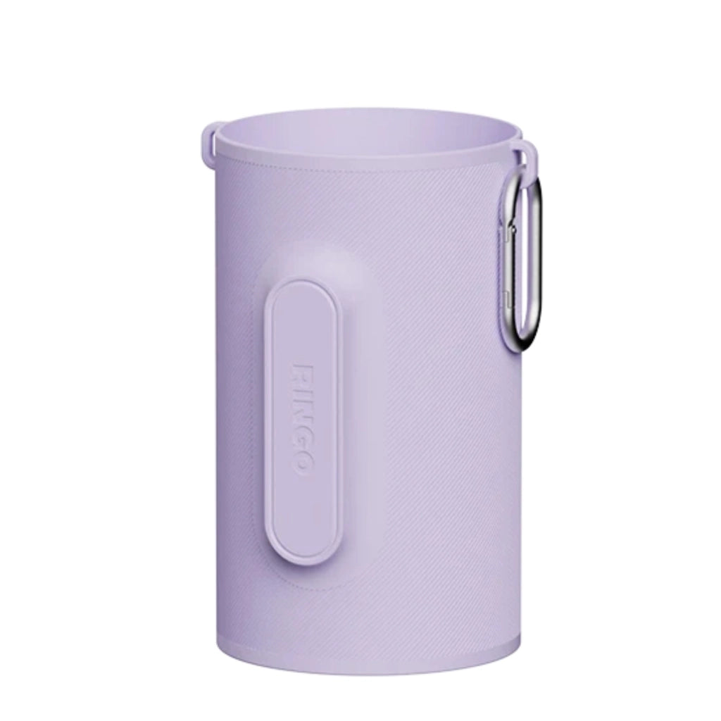 Portaborraccia 710ml con Supporto Magnetico e Moschettone Lilla Ringo