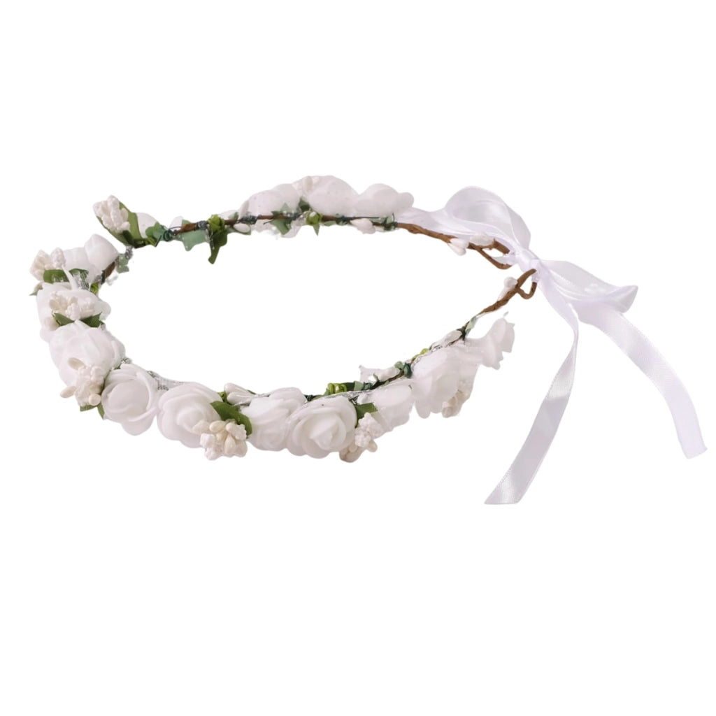 di fiori, bianca, 50 cm, ideale per matrimoni e feste