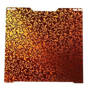Piastra magnetica flessibile per stampanti 3D, PEY-PEO, motivo a stella, dimensioni 346 x 355 mm