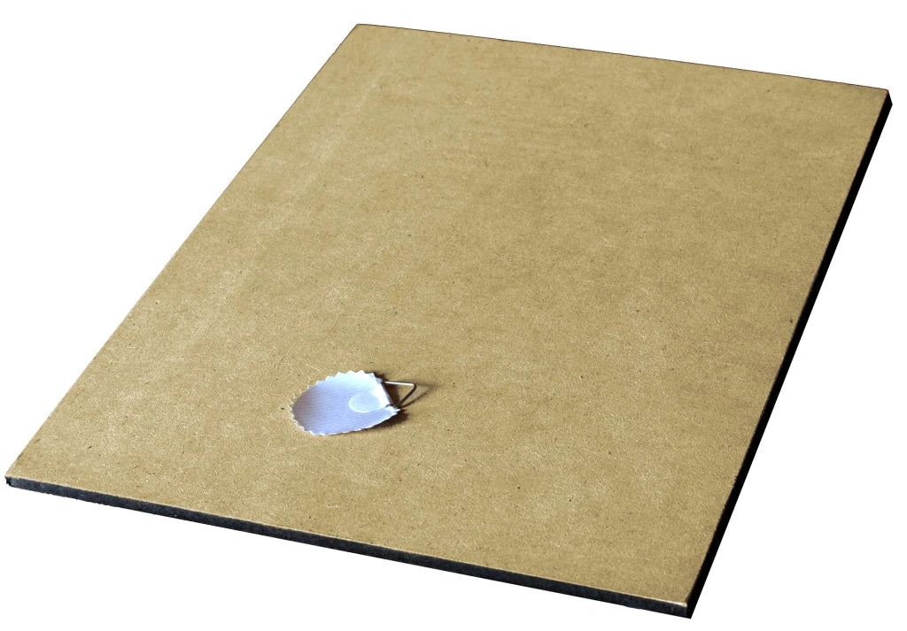 Stampa su legno raffigurante un gatto con orecchini di perle, dimensioni 30x21 cm