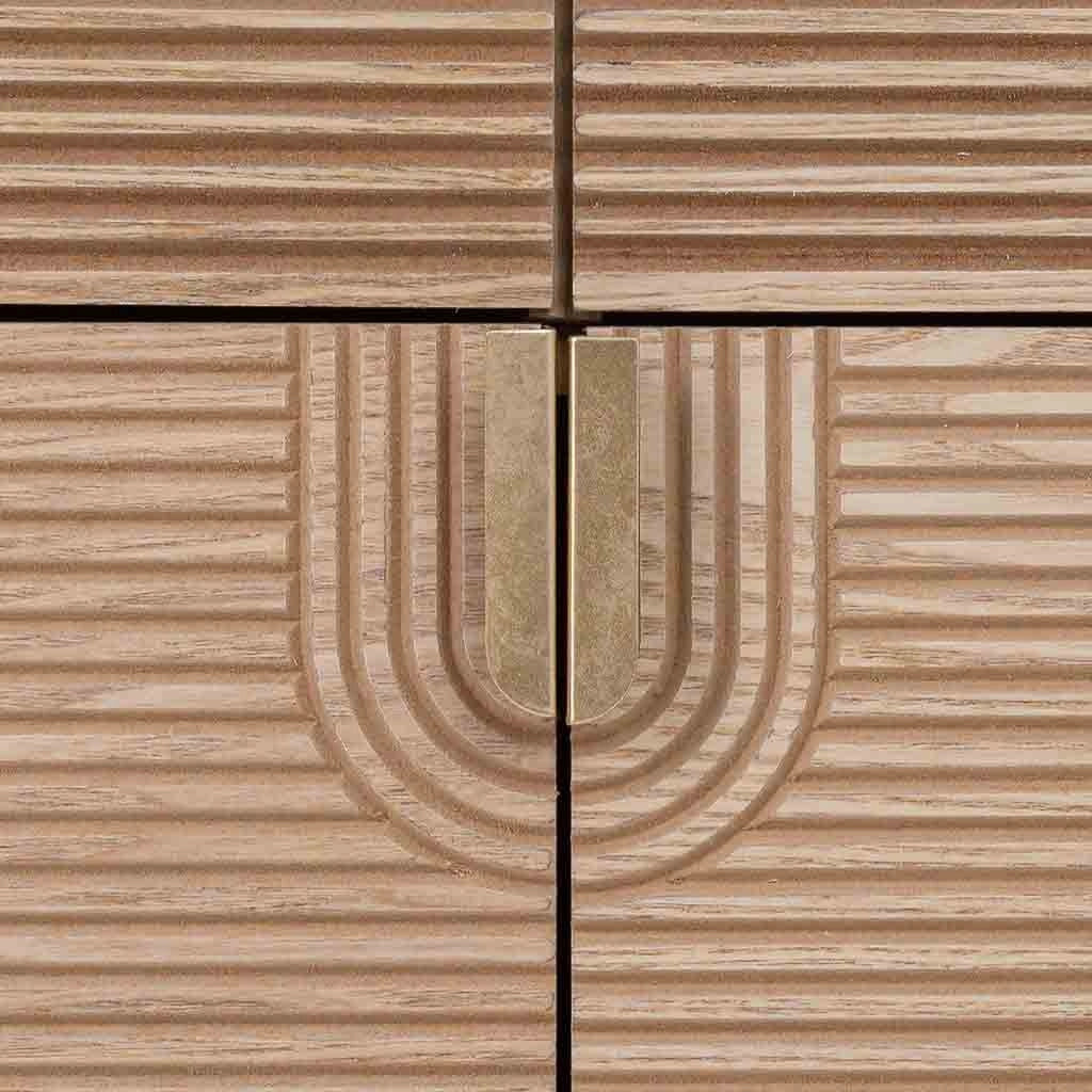 Credenza in legno marrone 80x39x80h cm