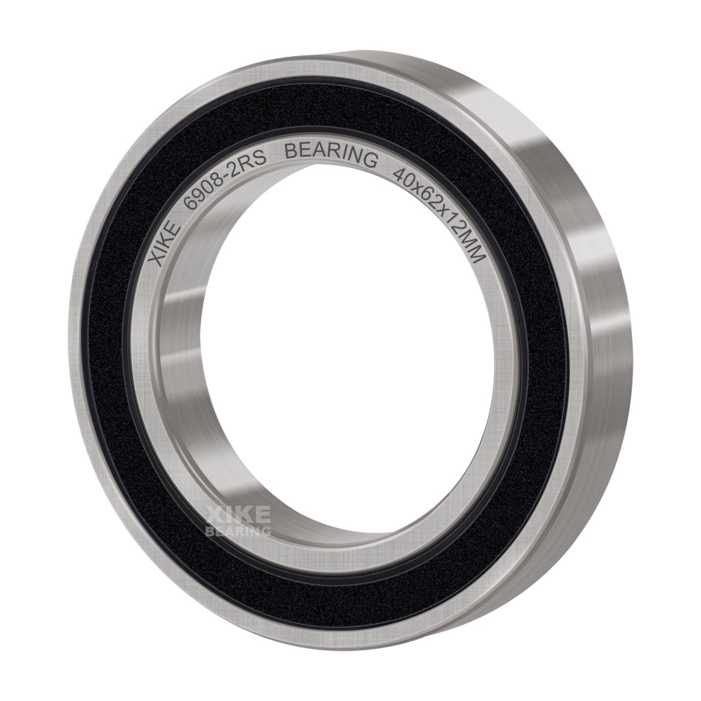 Cuscinetti a sfera 6908-2RS, 40x62x12 mm, 2 pezzi, acciaio al cromo