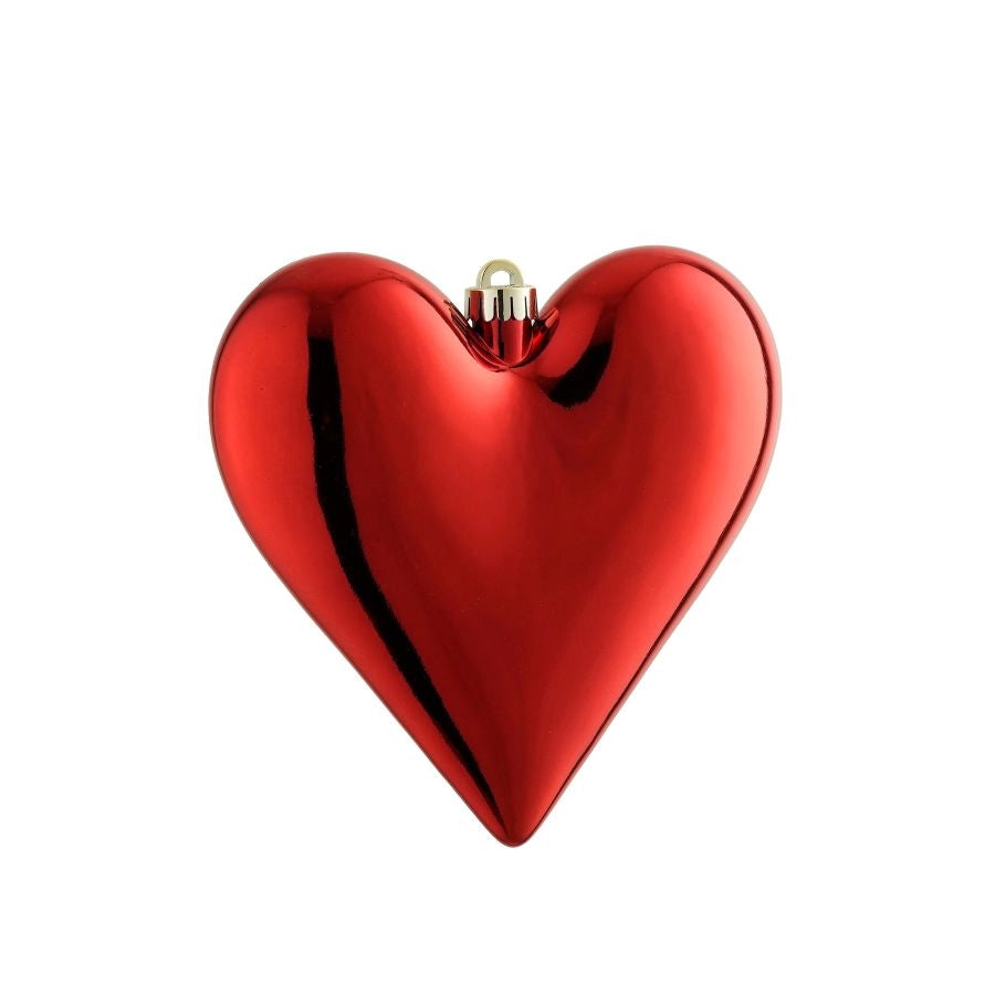 CUORE ROSSO DECORATIVO DA APPENDERE 20X20 CM EDELMANN