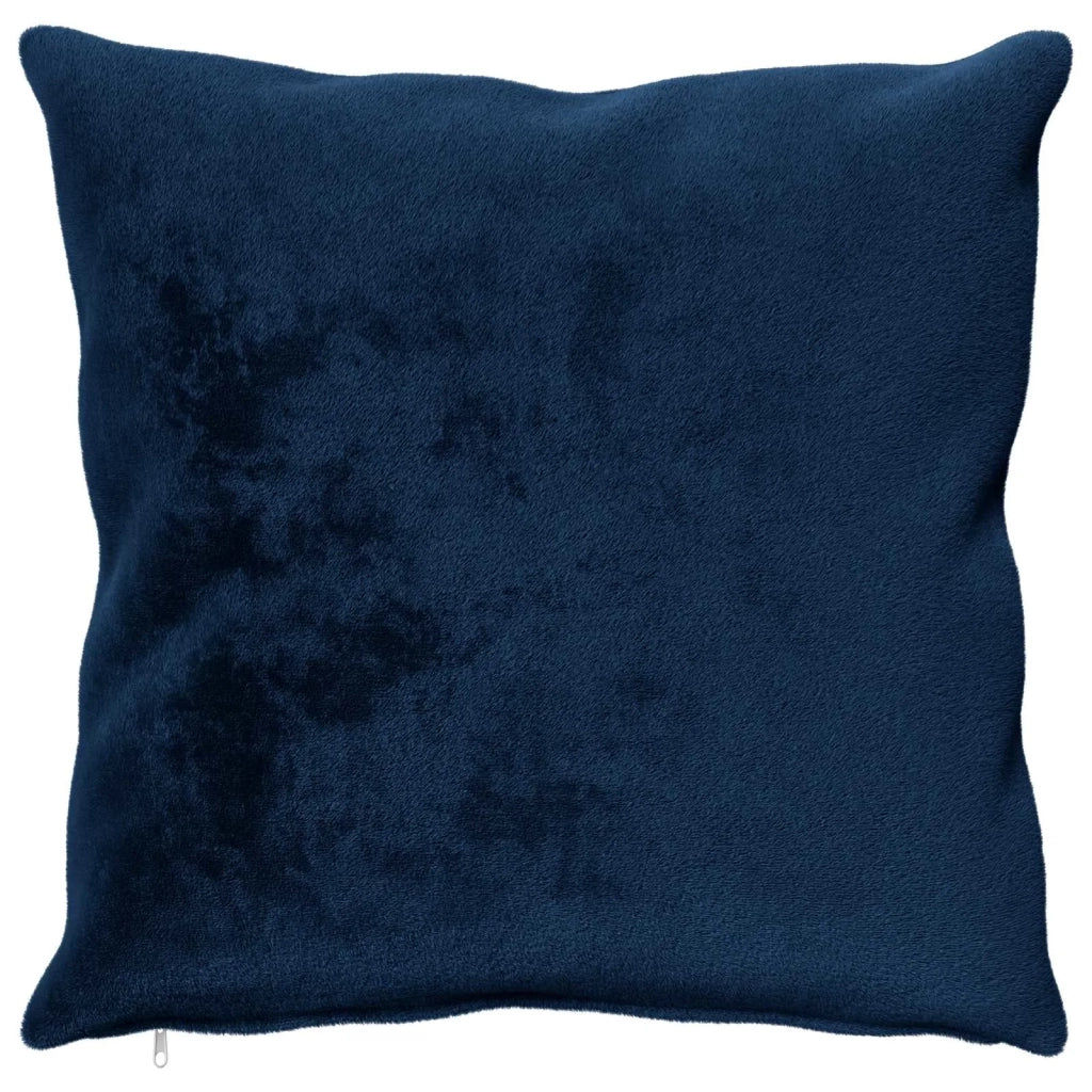 Federa 2 pz HEERLEN Blu navy 60 x 60 cm Flanella 912793