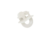 Supporti per tende a clip, modello maxi, colore bianco, confezione da 50 pezzi