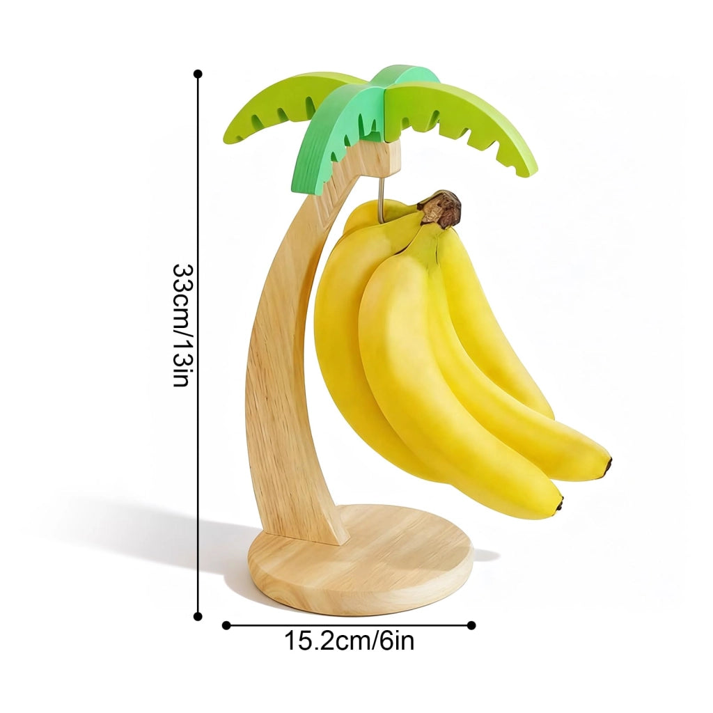 Portafrutta in legno, 1 pezzo, 33 cm, da appendere per esporre la frutta