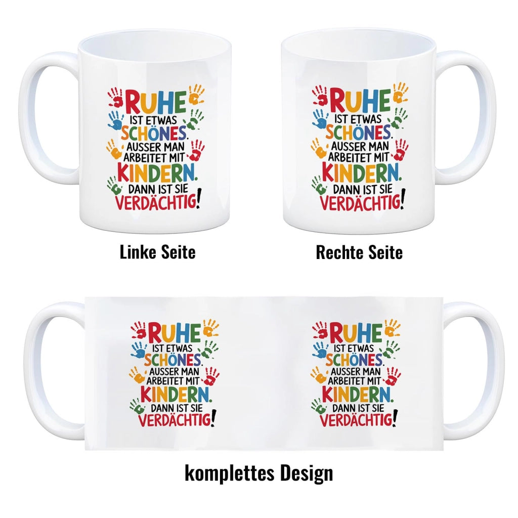 Tazza da caffè con scritta per insegnanti, 300 ml, in Vetroceramica