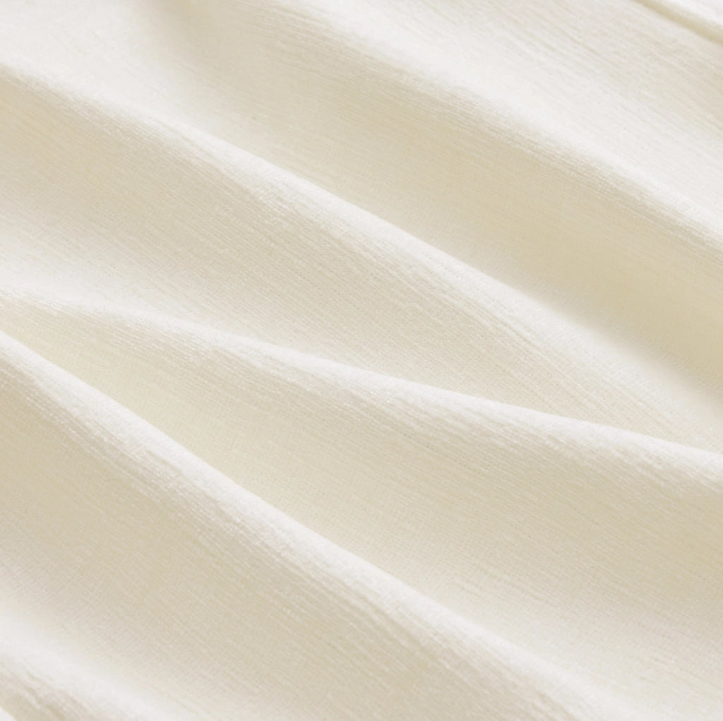 DIVANO modulare 4 posti in ciniglia beige, 284 x 156,5 x 86 cm, Set da 3 pezzi