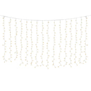 Tenda luminosa LED oro da esterno 200 × 200 cm