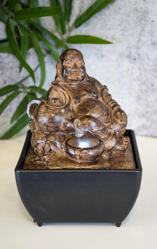 Fontana da tavolo 'Buddha' design Buddha, H 17,5 cm