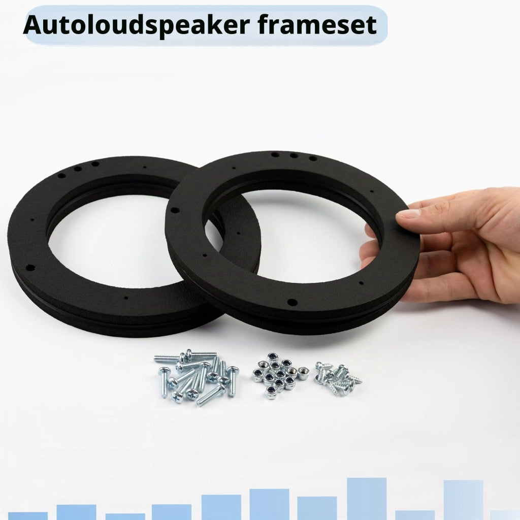 Set di 2 adattatori per altoparlanti, da 130 mm a 165 mm