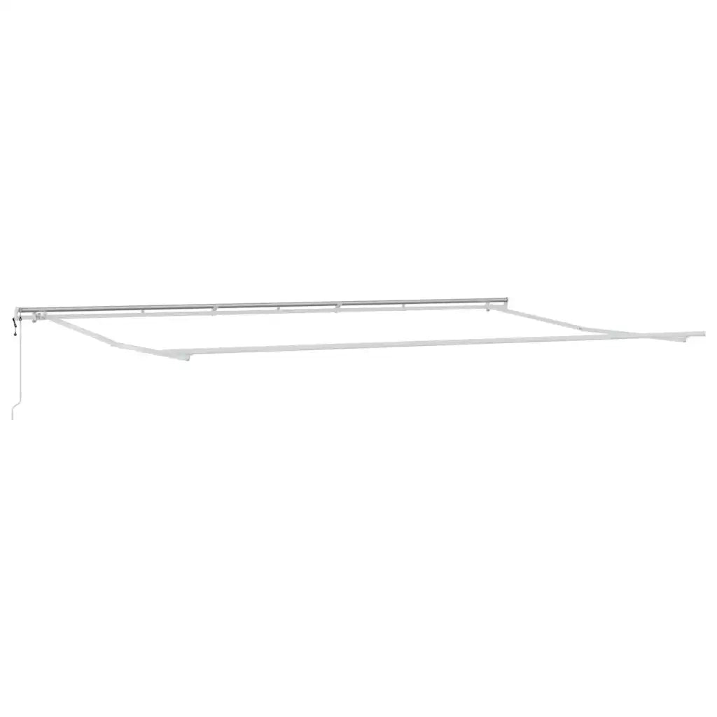 Tenda Elettrica 6 x 3,5 m A strisce gialle e arancioni 3331711