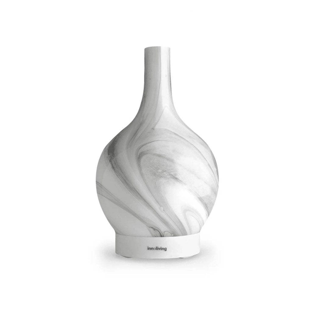 Innoliving INN-773W Diffusore d'Aroma Ultrasuoni Vetro Effetto Marmo