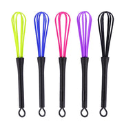 Set di 5 fruste in silicone, mini, 18 cm, adatte al lavaggio in lavastoviglie