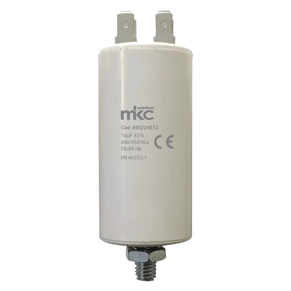 CONDENSATORE DI SPUNTO CON VITE terminale faston 30 UF - 400 / 450 V