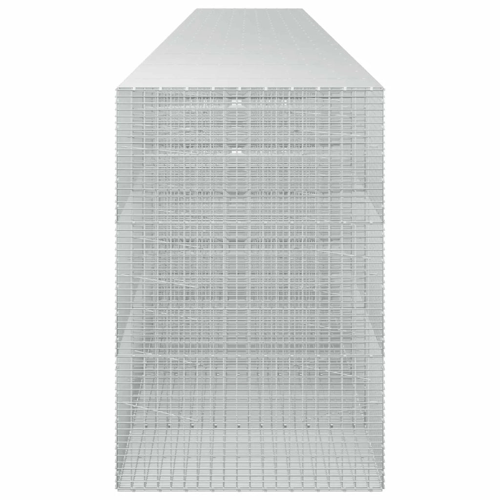 Gabione con Filo da 5 mm e Rete da 5x2,5 cm 1100x100x150 cm 3463912