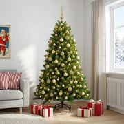 Albero di Natale Artificiale con Palline 240 cm 300 LED 3466576