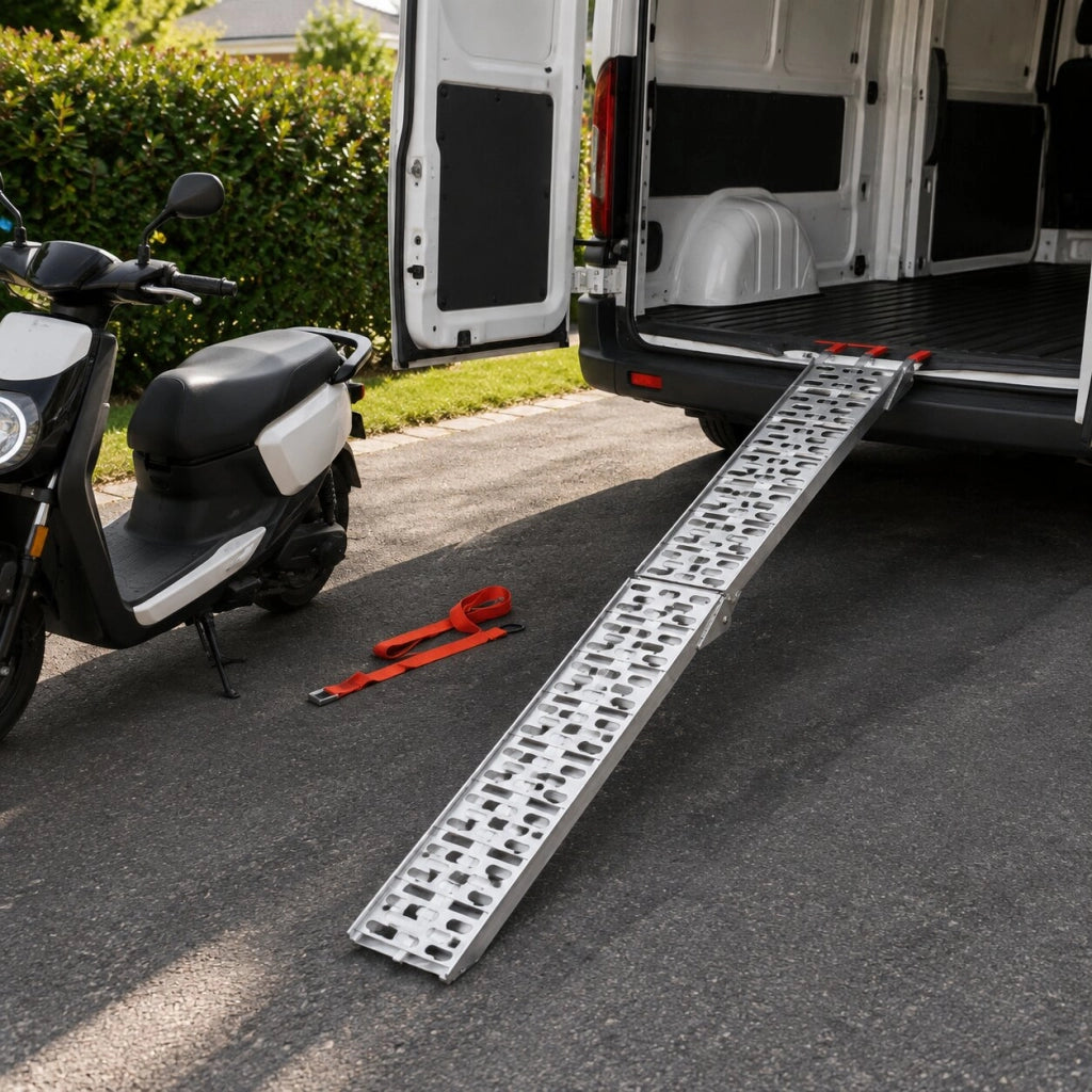 KADAX Rampa di carico in alluminio 223 cm, 340 kg