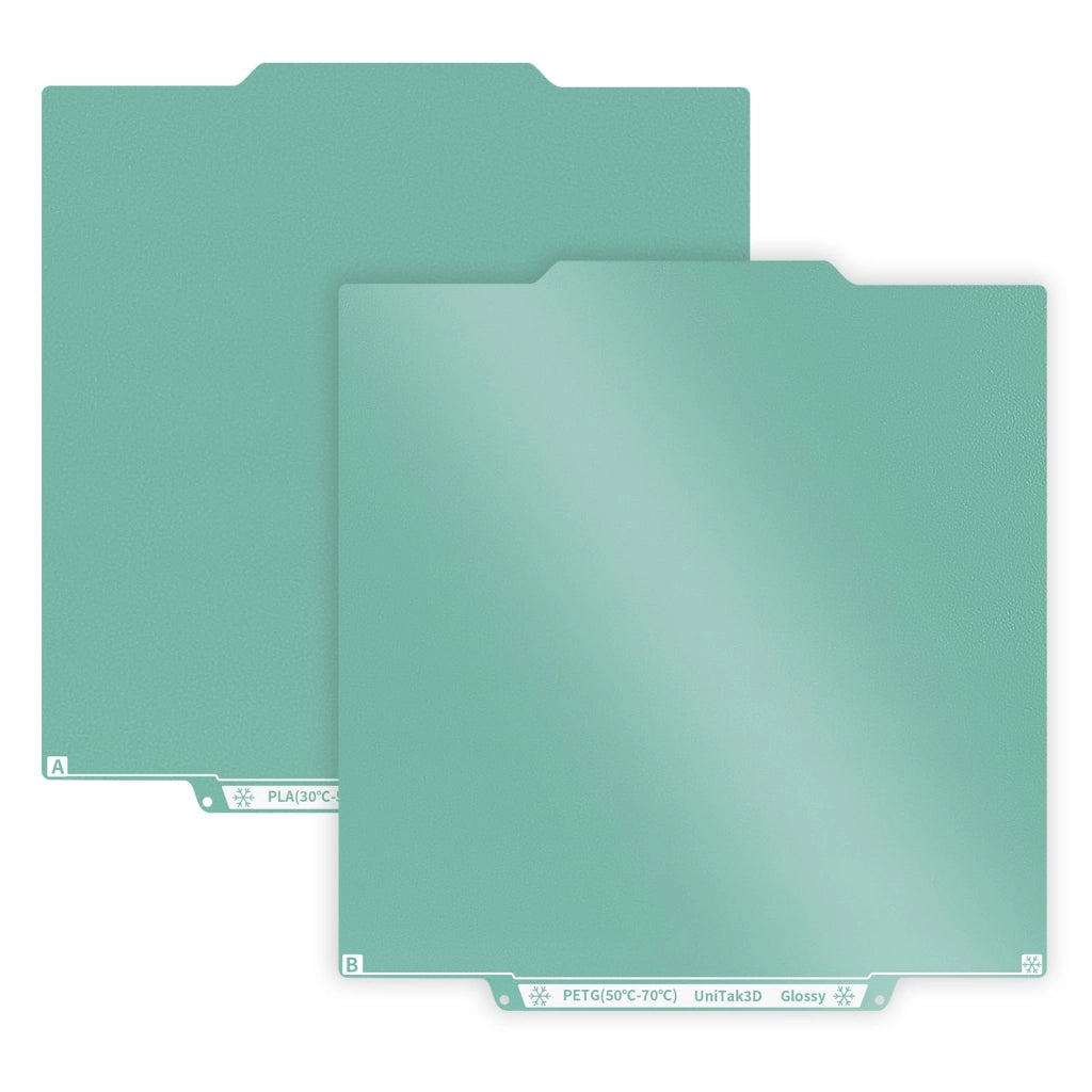 Pannello prefabbricato, con finitura lucida su un lato e opaca sull'altro, dimensioni 266x293 mm, compatibile con Creator 5/5 Pro