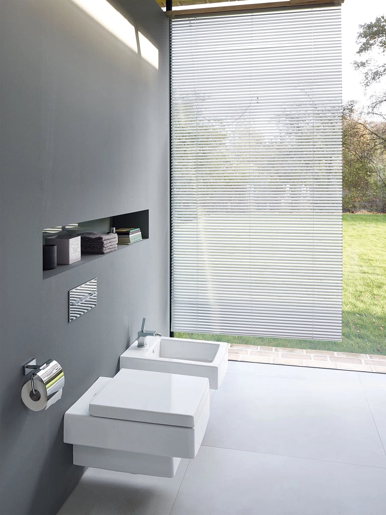 Tavoletta WC con Softclose, Duroplast, cerniere in acciaio inox, bianco, per ceramica Vero