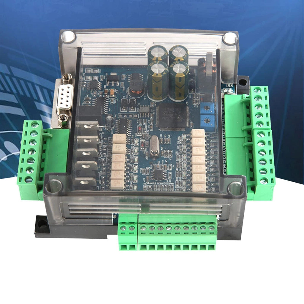 Scheda di controllo PLC FX3U-14MT, 24V DC, 6 ingressi analogici, 1A, programmabile