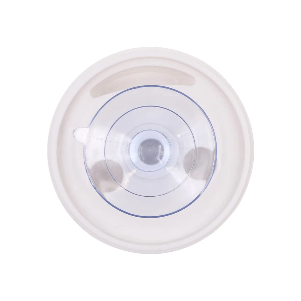 Set di 2 portaspugne, a scarico automatico, in ABS, colore bianco, per cucina e bagno